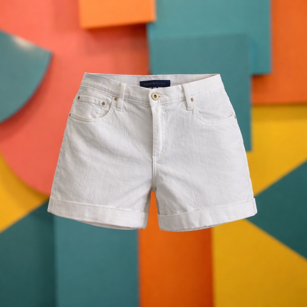 Tommy Hilfiger White Jean Shorts
